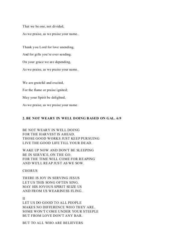 Poems And Lyrics Poems And Lyrics