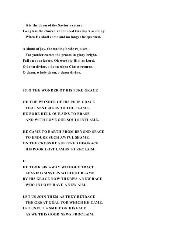 Poems And Lyrics