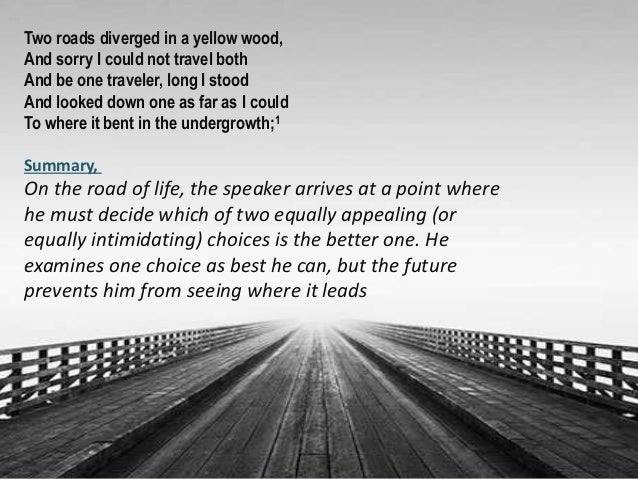 The Road Not Taken Summary & Themes