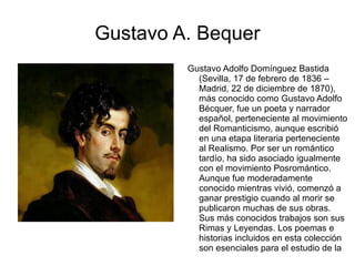 Gustavo A. Bequer ,[object Object]