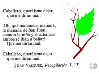 Poesía castellana de amor (16.02.2012)