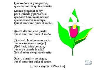 Poesía castellana de amor (16.02.2012)