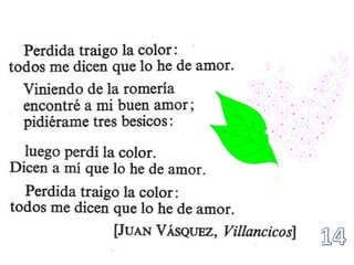 Poesía castellana de amor (16.02.2012)