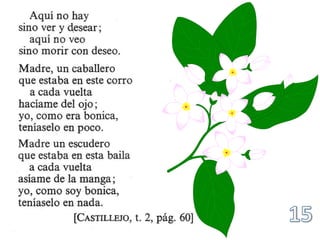 Poesía castellana de amor (16.02.2012)