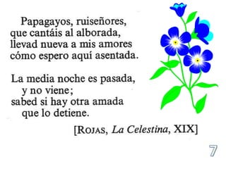 Poesía castellana de amor (16.02.2012)