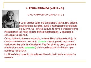 Poesía Épica