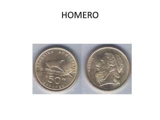 Creemos que la época de su creación corresponde a la segunda mitad del siglo VIII a. C.HOMERO