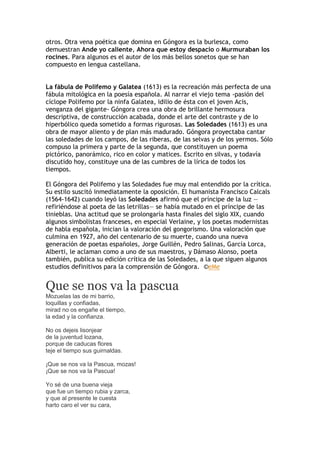 Poesía satírica y burlesca de los siglos de oro