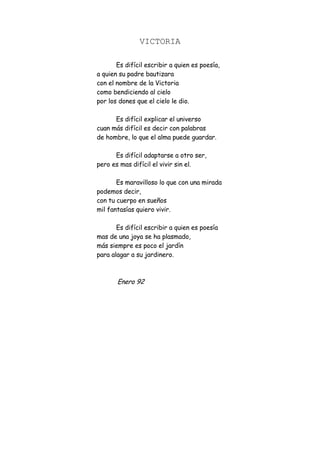 poesia AÑORANZAS DE UN SOÑADOR