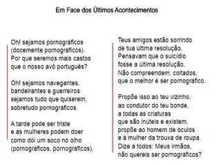 Poesia 2ª fase modernista