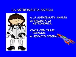 Poesia La Astronauta