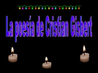 La poesía de Cristian Gisbert 