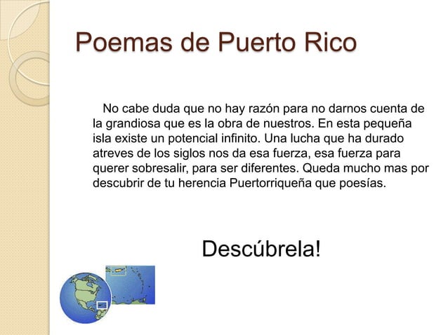 Poema Concreto De Puerto Rico