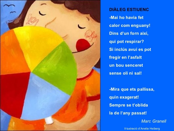 Poesia infantil de l'estiu