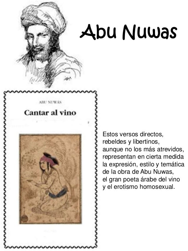 Resultado de imagen para ABU NUWAS