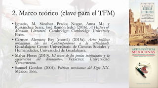 Una clase de poesía mexicana contemporánea