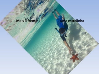 Mais à frente   uma estrelinha
 