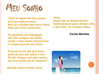 Poesias De CecíLia Meireles