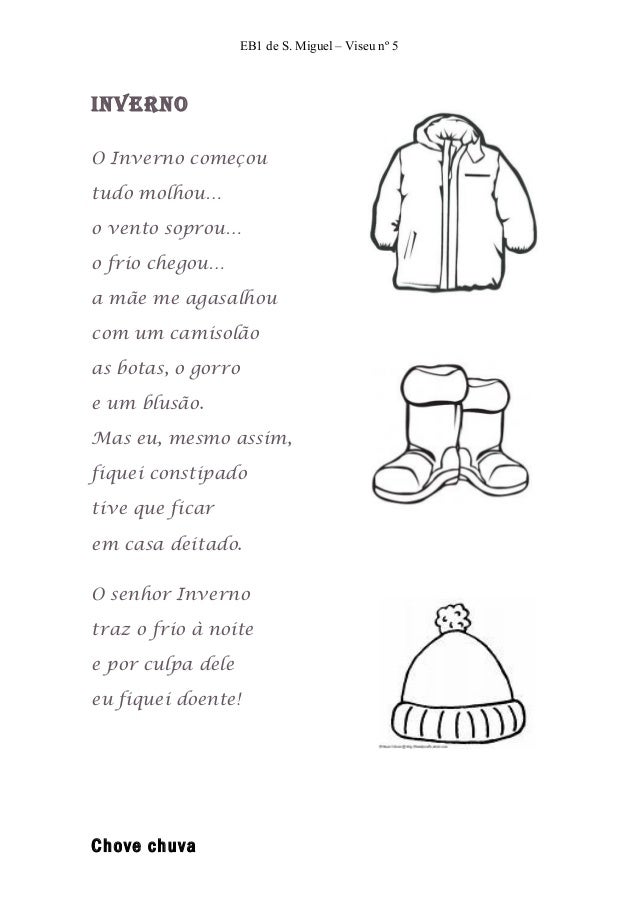 Poesias de inverno