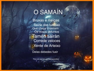 Antoloxía da Poesía de Samaín