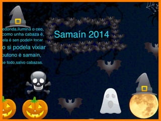 Antoloxía da Poesía de Samaín