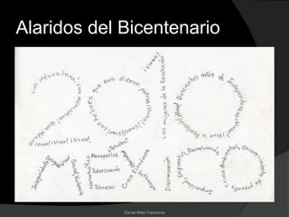 Alaridos del BicentenarioDaniel Matú Casanova