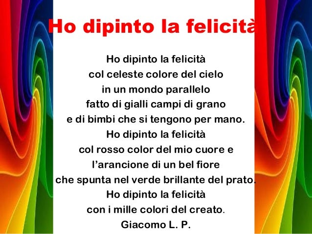 Poesie colori VB