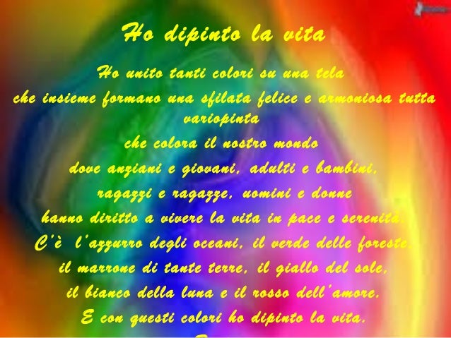 Poesie colori VB