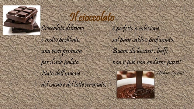 Anche Il Cibo E Poesia