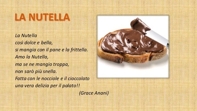 Anche Il Cibo E Poesia