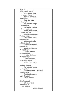 Poesies pel Cicle Inicial 2