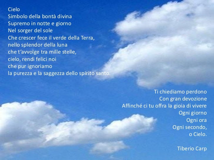 Salgo E Scendo Verso Il Cielo E La Terra Poesie sparse sul cuor della terra