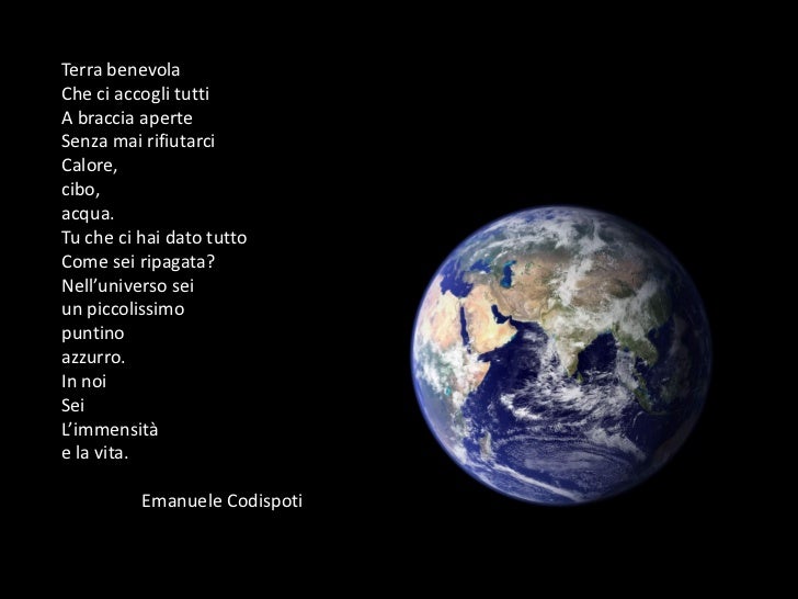 Poesie Sparse Sul Cuor Della Terra