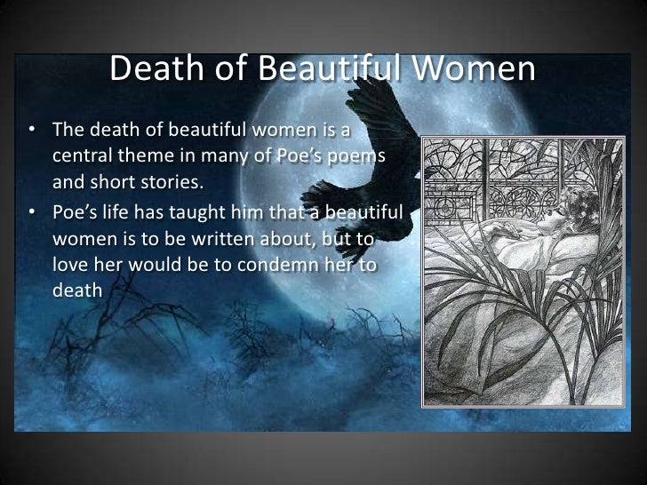 Poe's obsession with death