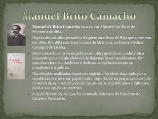 Aquilino RibeiroAquilino Ribeiro nasceu no dia 13 de Setembro de 1885, no Carregal de Tabosa, Sernancelhe.