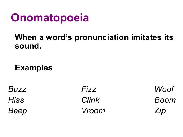 Poetic devices-lesson