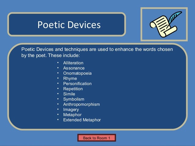 poetic devices