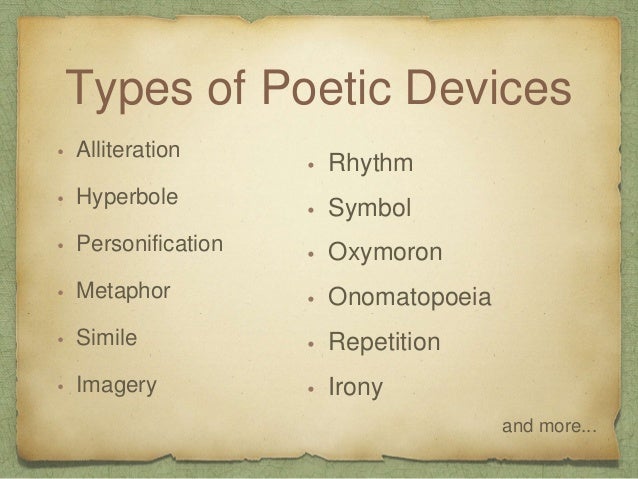 Poetic devices driverlayer search engine