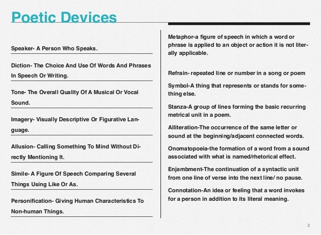 definitions of poetic devices Poetry terms: brief definitions try the online quiz on poetry terms to test your knowledge of these termsyou might also like to try the online quiz on prosody to. definitions of poetic devices Poetry terms: brief definitions try the online quiz on poetry terms to test your knowledge of these termsyou might also like to try the online quiz on prosody to.