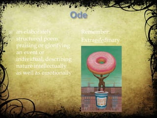 Epode Example Poetic styles and forms | PPTX