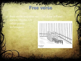 Poetic styles and forms | PPTX