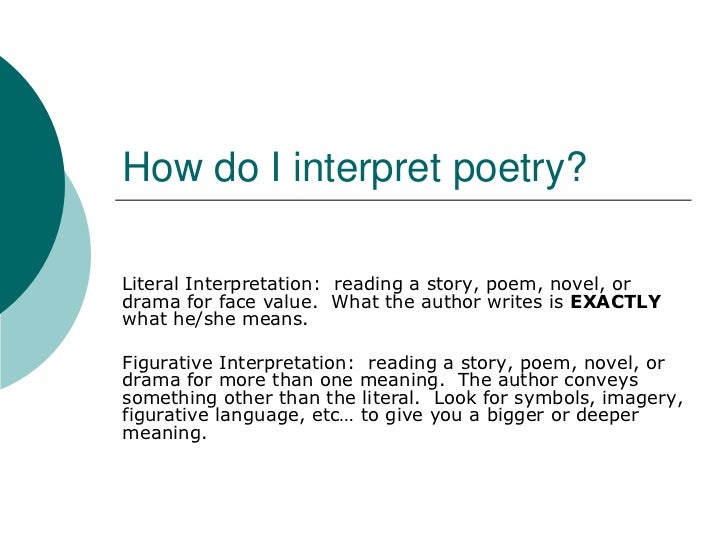 Poetic Terms Meinke And Hughes
