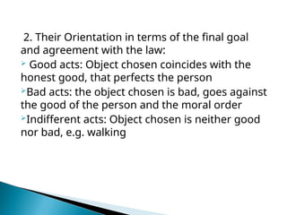 Object Chosen POE Topic 6 Evaluation of Voluntary acts.ppt