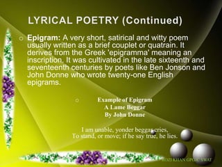 Poetry