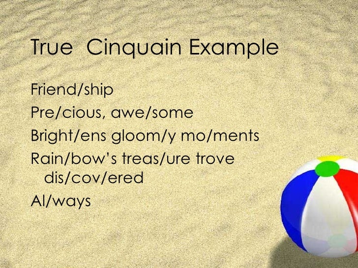 How to write cinquin