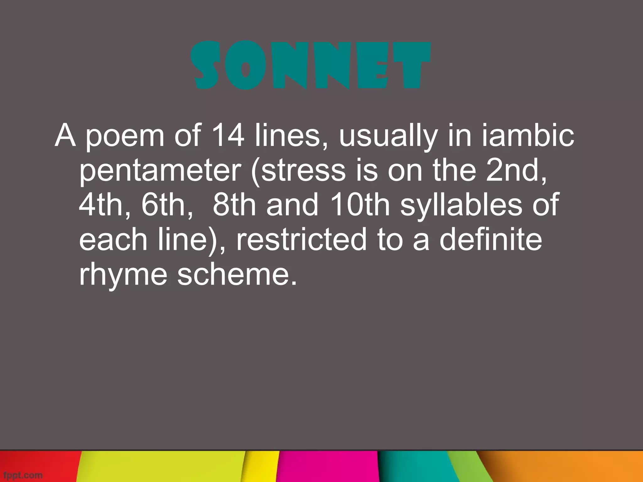 Poetry | PPT