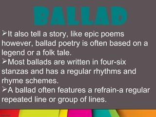 Poetry | PPT