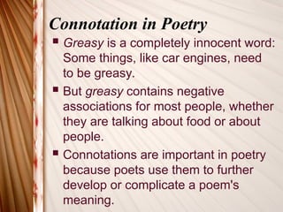Commotation Poem Poetry for beginners with no previous knowledge | PPT