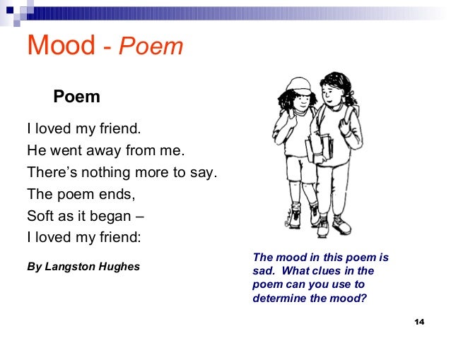 different moods of poems different moods of poems