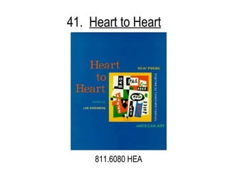 41.  Heart to Heart 811.6080 HEA 